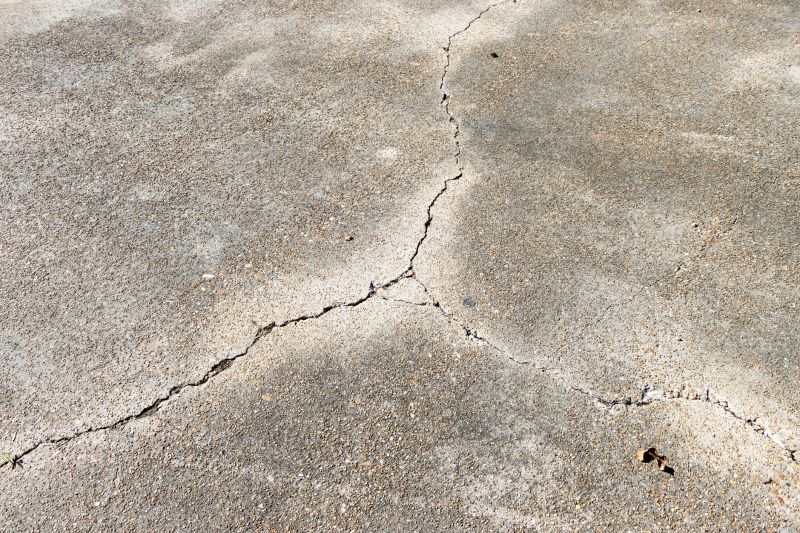 Cracked Concrete Repair
